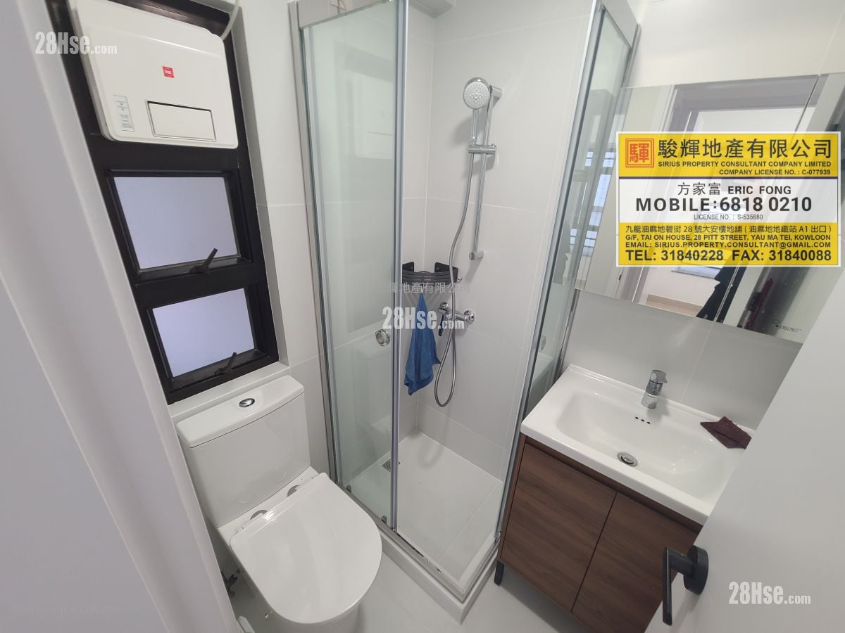 荣富大厦 租盘 3 房 , 2 浴室 391 平方尺