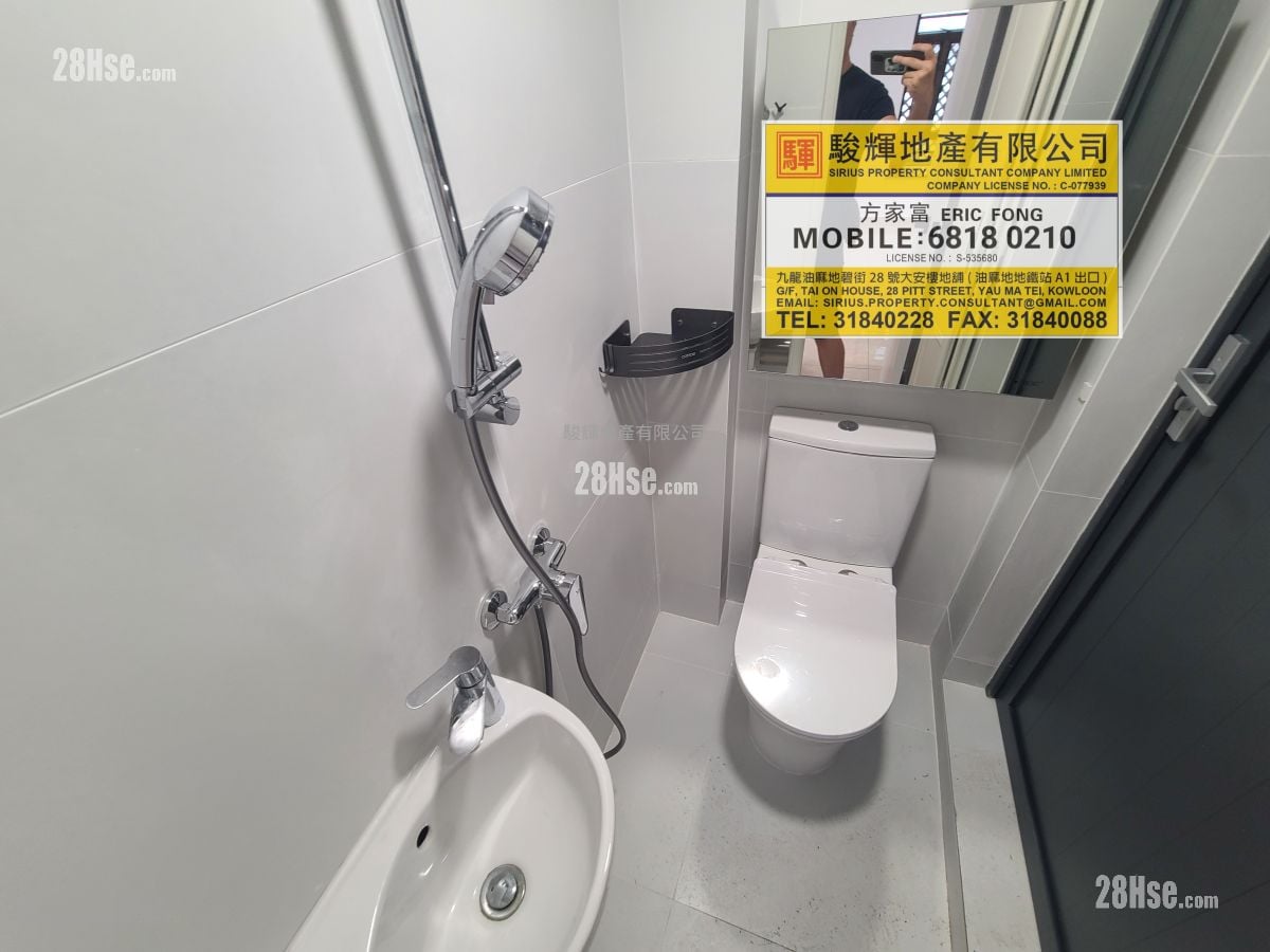 荣富大厦 租盘 3 房 , 2 浴室 391 平方尺