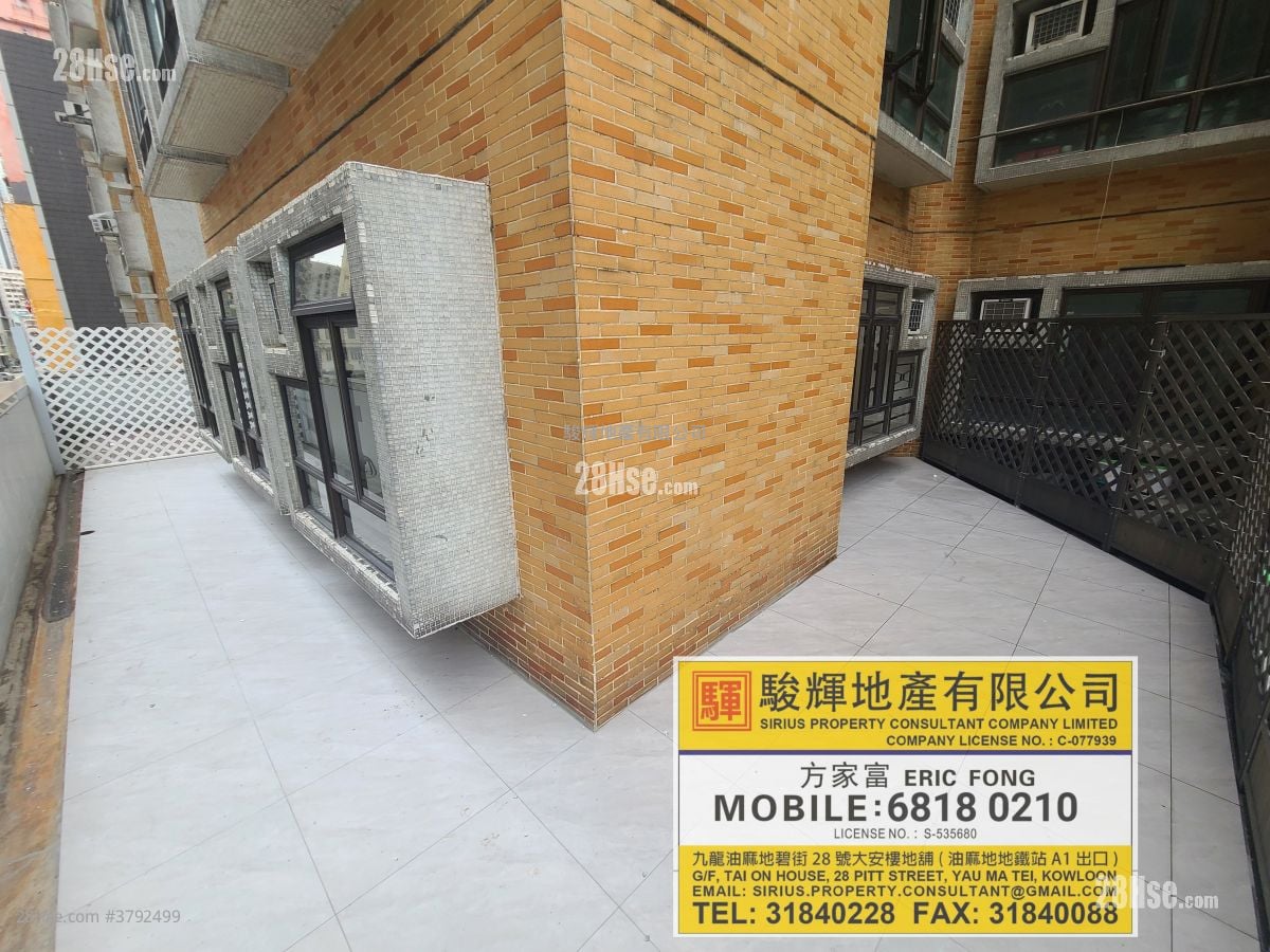 荣富大厦 租盘 3 房 , 2 浴室 391 平方尺