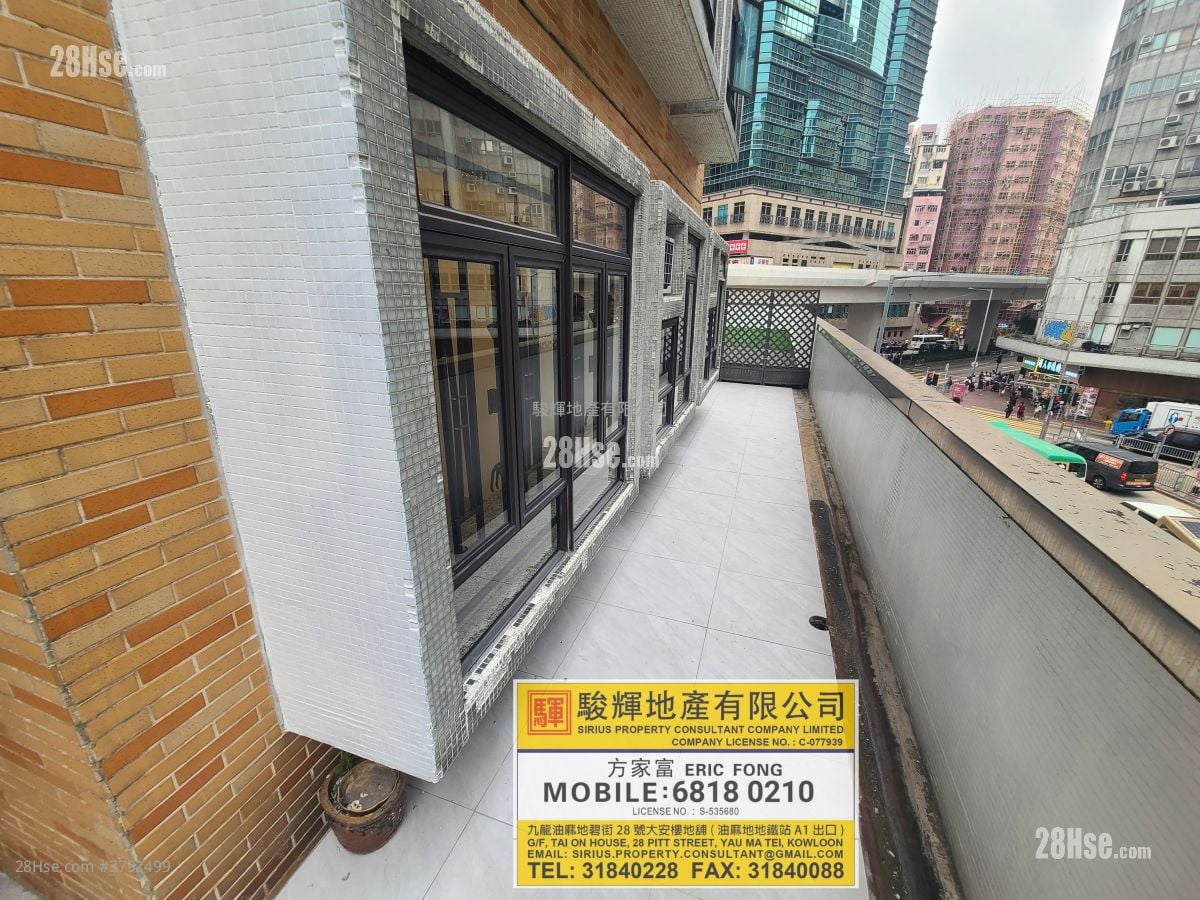 荣富大厦 租盘 3 房 , 2 浴室 391 平方尺