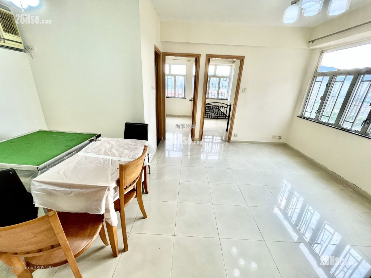 雅珊園 租盤 2 房 , 1 浴室 446 平方呎