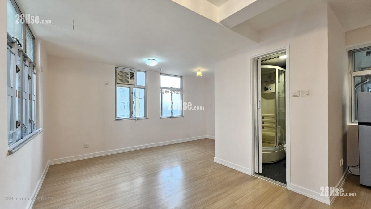 湾景中心大厦 租盘 开放式间隔 , 1 浴室 357 平方尺