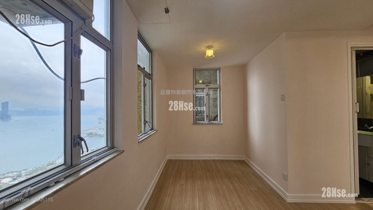 湾景中心大厦 租盘 开放式间隔 , 1 浴室 357 平方尺