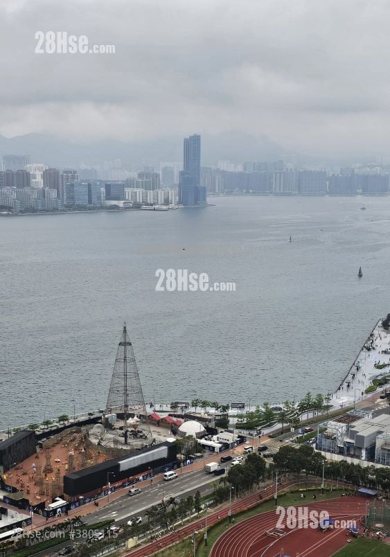 湾景中心大厦 租盘 开放式间隔 , 1 浴室 357 平方尺