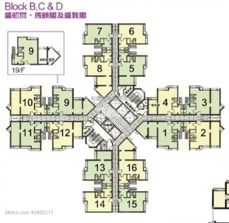 Tin Shing Court Sell 2 Bedrooms 601 ft²