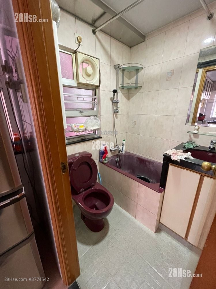 恒英大厦 租盘 2 房 , 1 浴室 370 平方尺