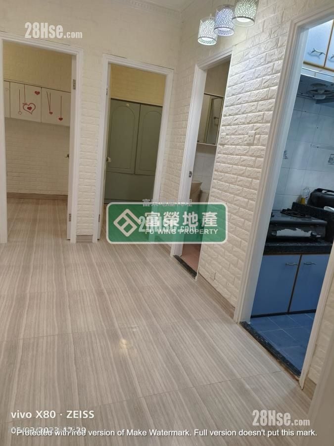 福仁大廈 售盤 2 房 , 1 浴室 362 平方呎