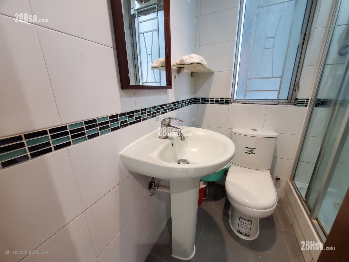 嘉安大厦 租盘 2 房 , 1 浴室 481 平方尺