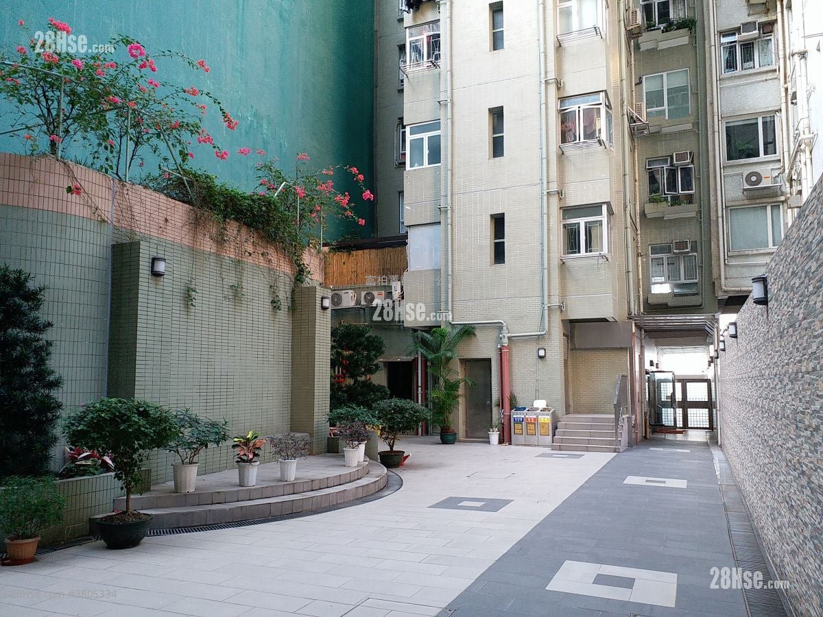 嘉安大厦 租盘 2 房 , 1 浴室 481 平方尺