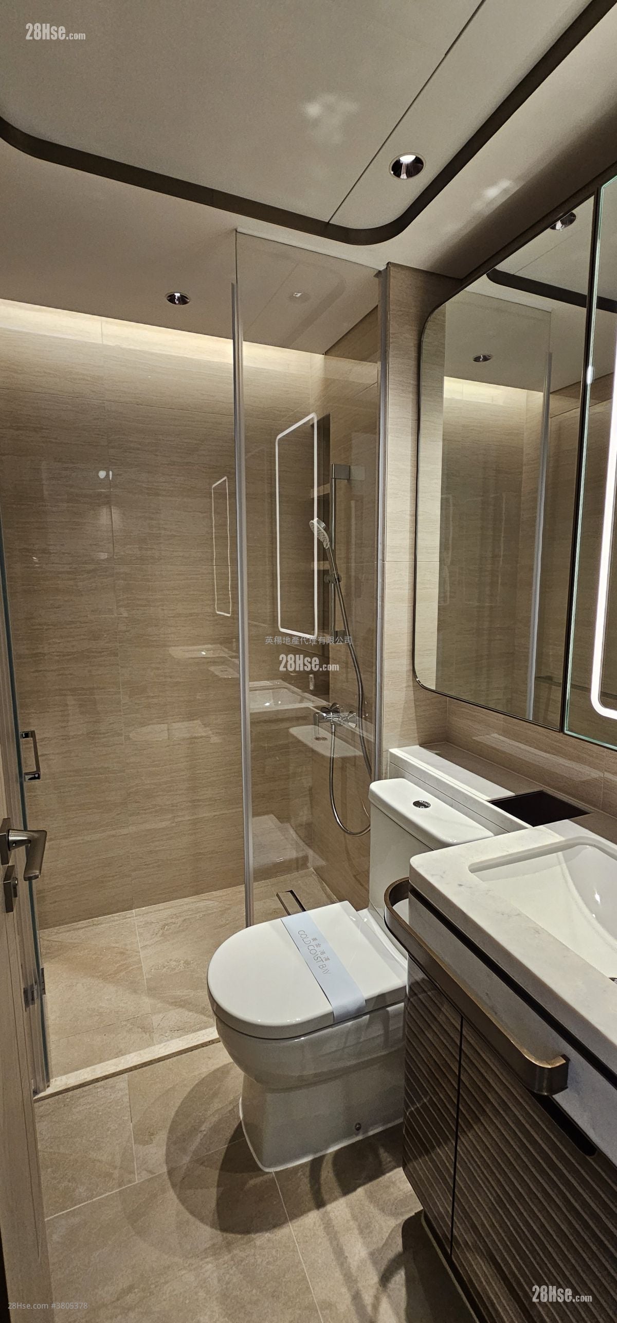 黃金海灣 租盤 2 房 448 平方呎