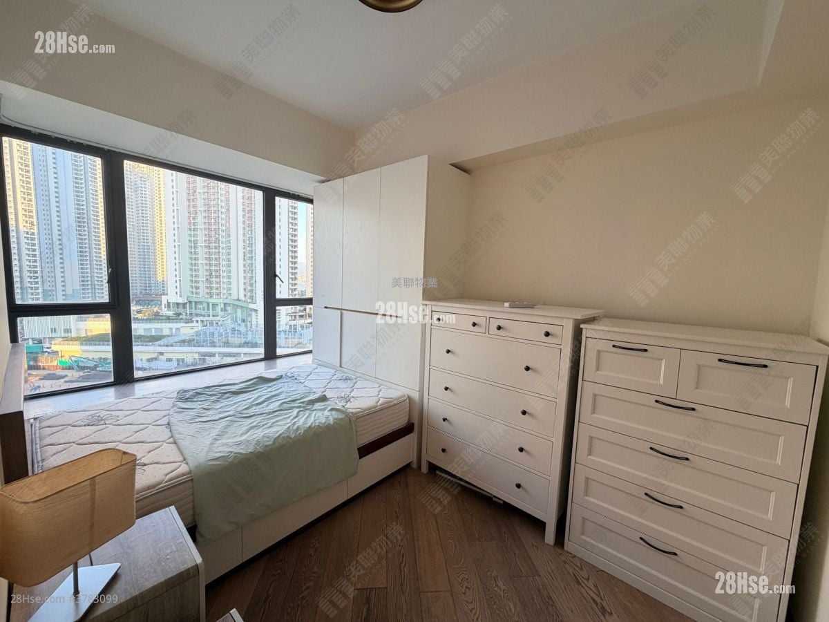 主人房: 升荟 租盘 2 房 , 1 浴室 741 平方尺