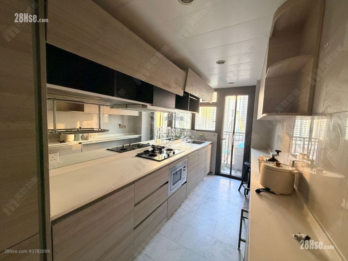 厨房: 升荟 租盘 2 房 , 1 浴室 741 平方尺