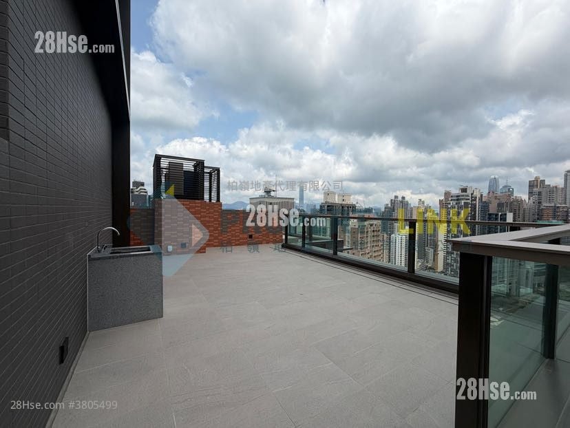 寓成峰 租盘 3 房 , 2 浴室 1,033 平方尺