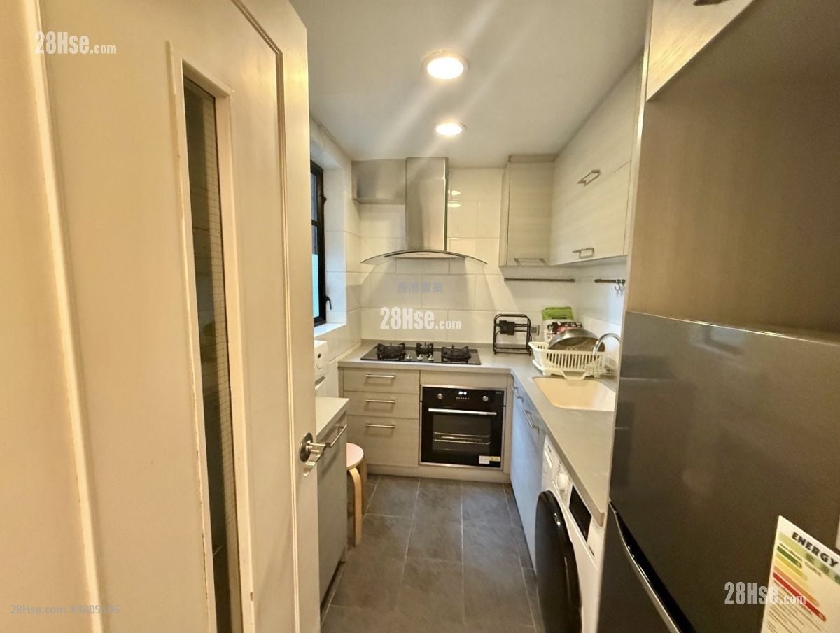 珀丽湾 租盘 2 房 , 1 浴室 531 平方尺