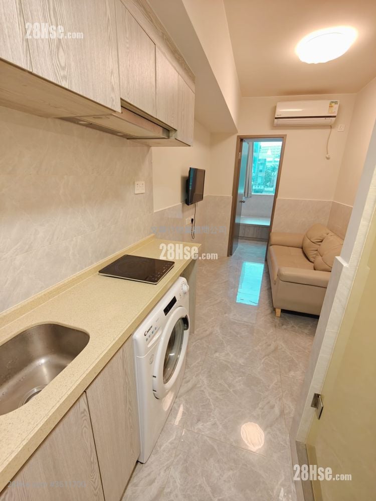 近金巴利道 租盘 开放式间隔 , 1 浴室 140 平方尺