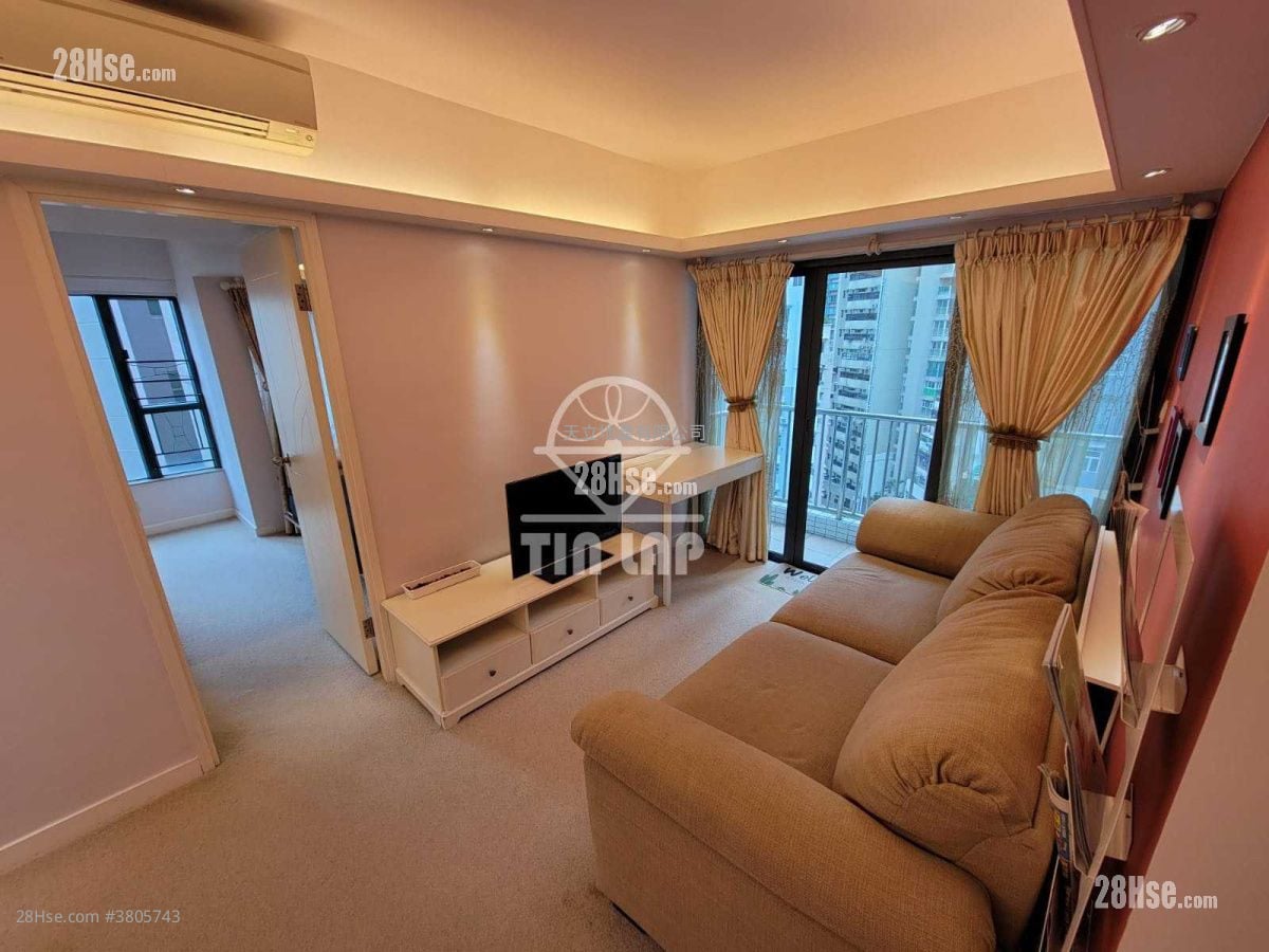 俊升华庭 租盘 1 房 , 2 浴室 460 平方尺