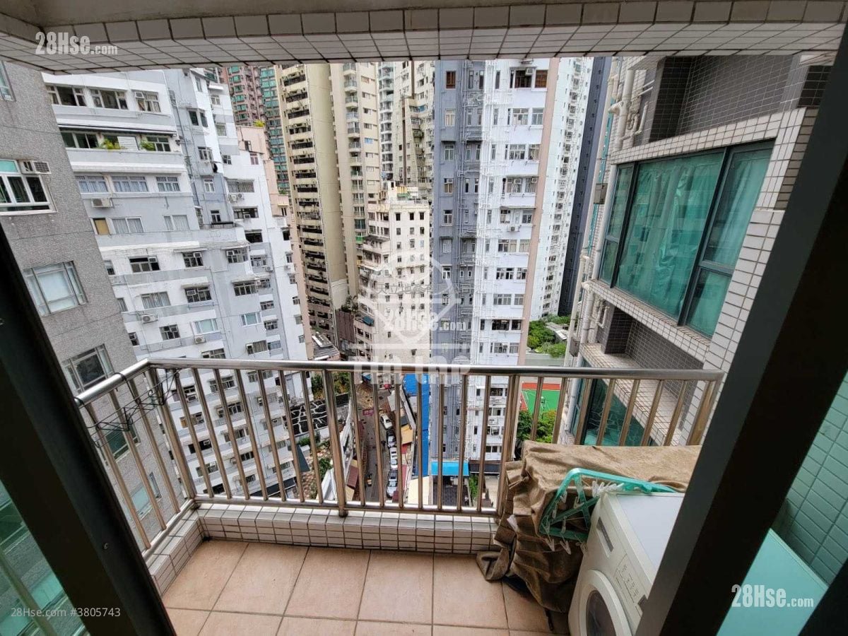 俊升华庭 租盘 1 房 , 2 浴室 460 平方尺