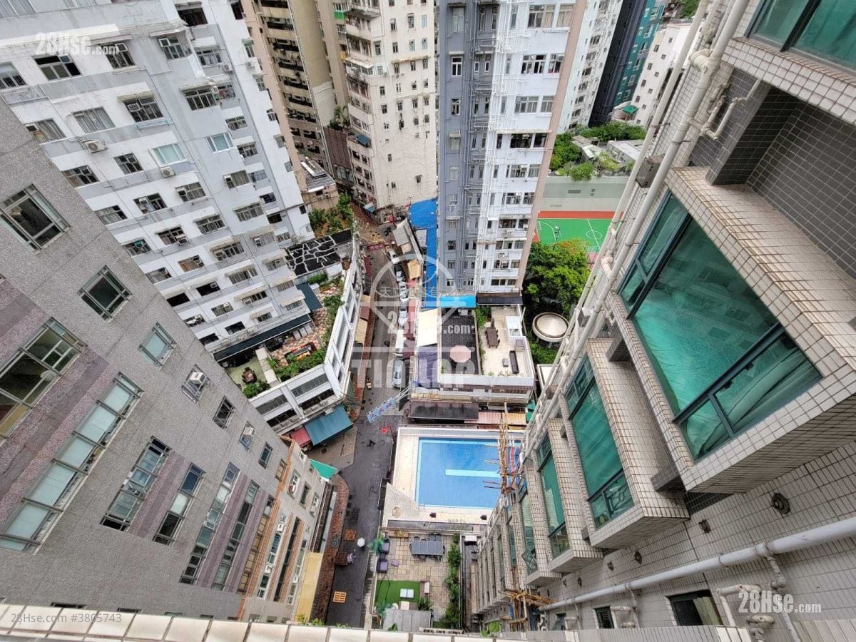 俊升华庭 租盘 1 房 , 2 浴室 460 平方尺