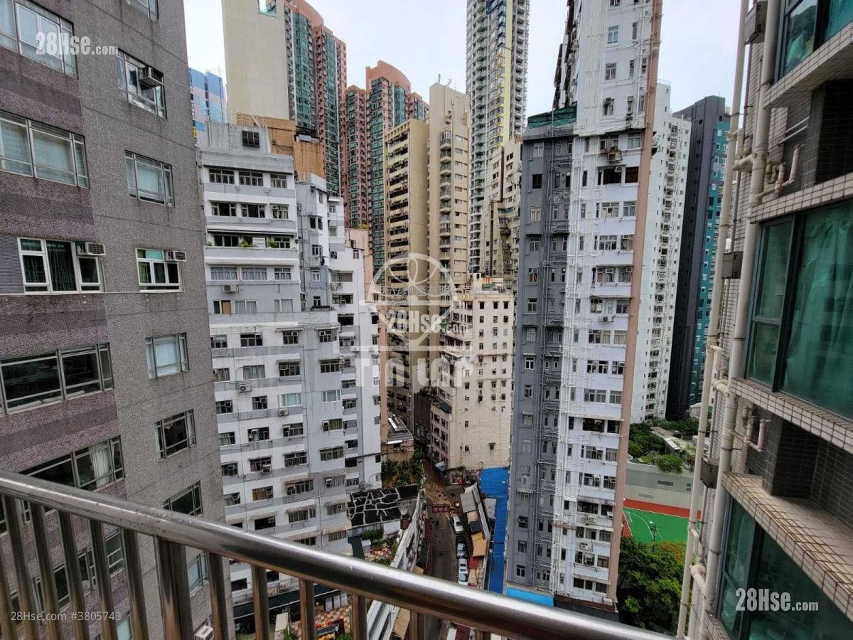 俊升华庭 租盘 1 房 , 2 浴室 460 平方尺