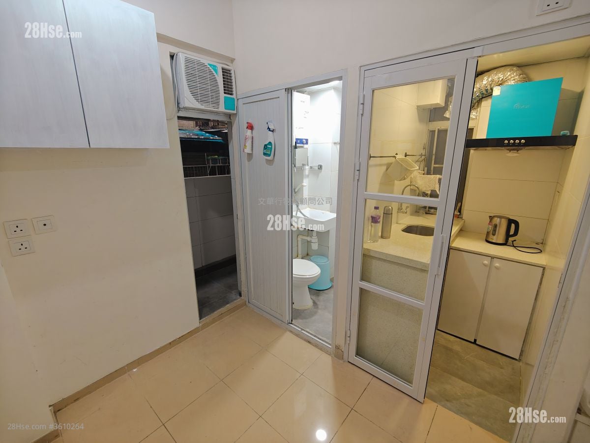 柯士甸大厦 租盘 开放式间隔 , 1 浴室 100 平方尺