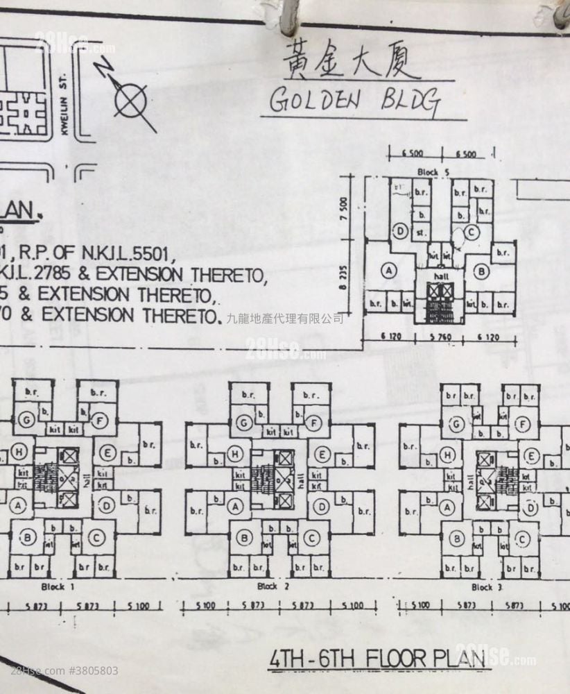 Golden Building Sell 2 Bedrooms , 1 Bathroom 347 ft²