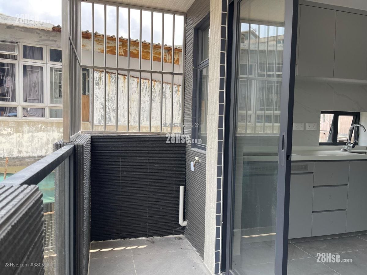 村屋 租盤 開放式間隔 , 1 浴室 380 平方呎