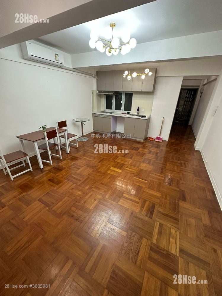 鴻運大樓 租盤 3 房 , 1 浴室 606 平方呎