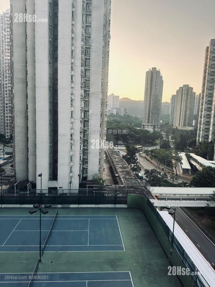 翠怡花园 租盘 2 房 , 1 浴室 365 平方尺