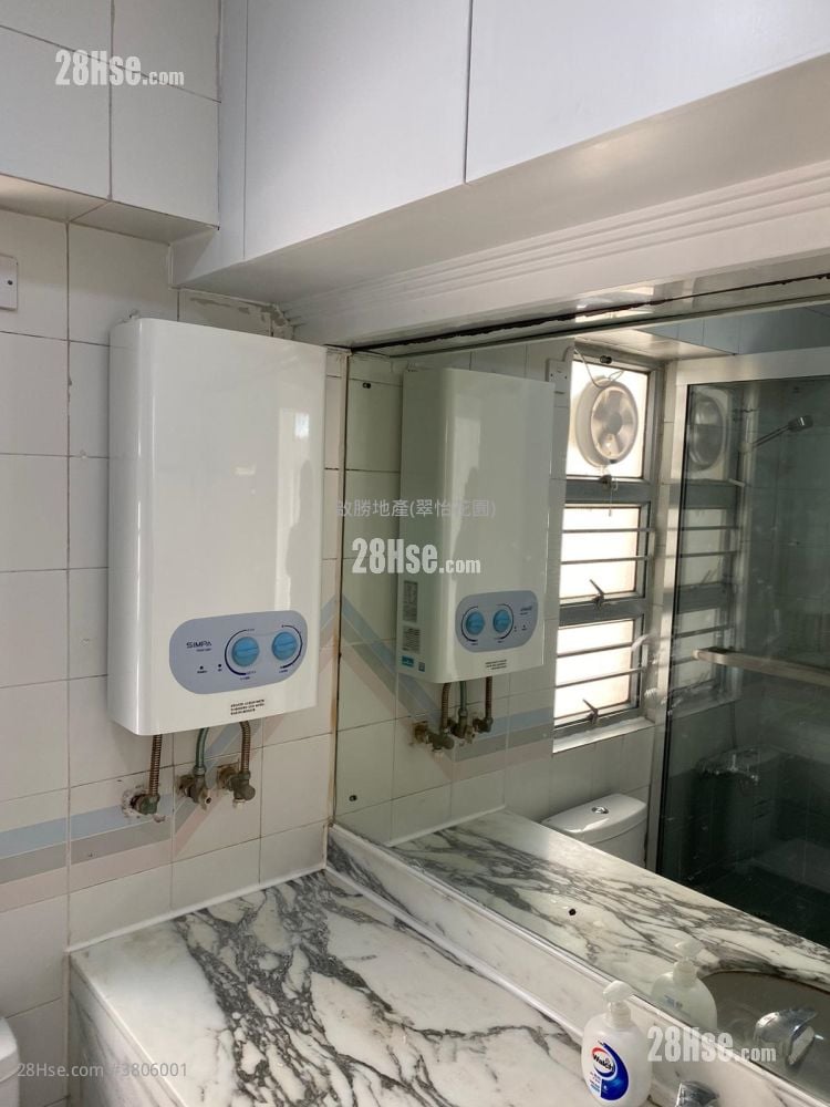 翠怡花园 租盘 2 房 , 1 浴室 365 平方尺