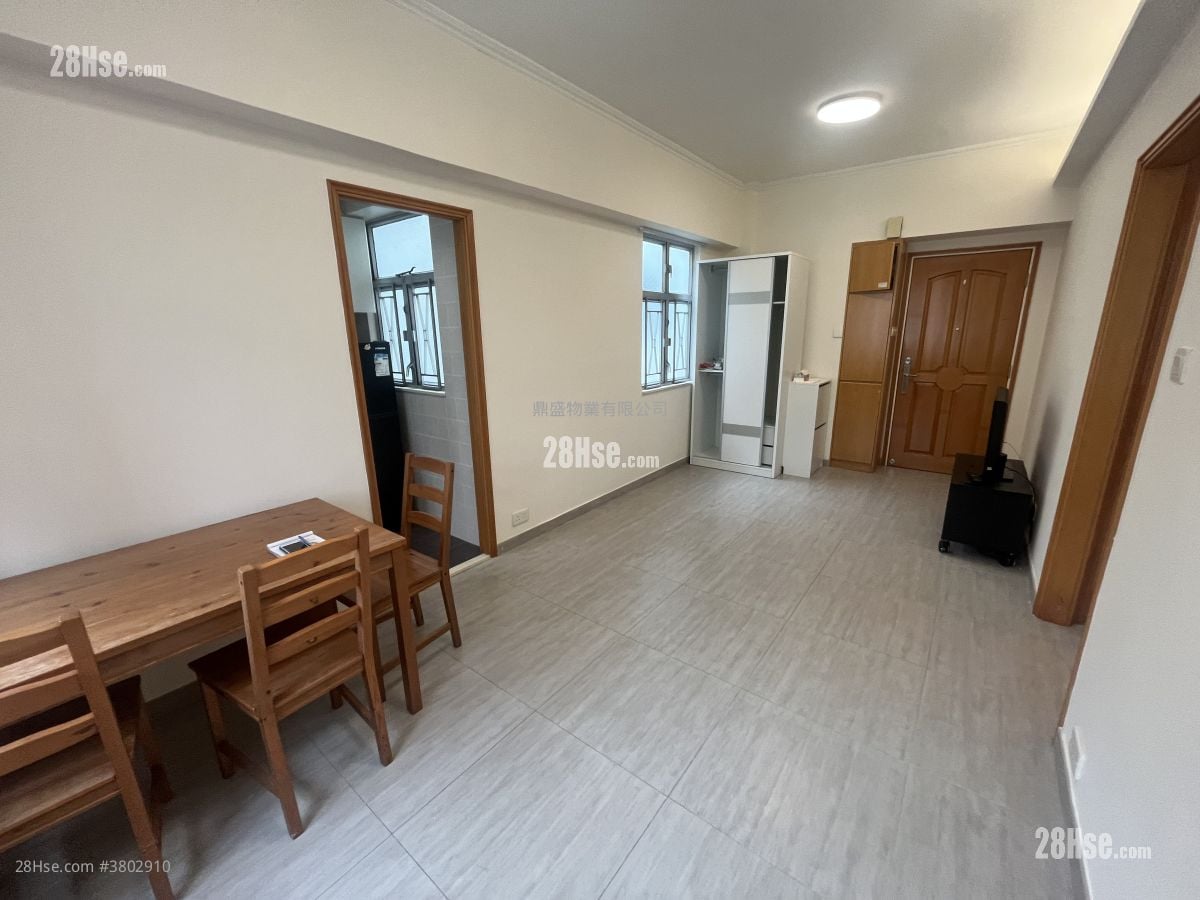 广生行大厦 租盘 2 房 , 1 浴室 490 平方尺