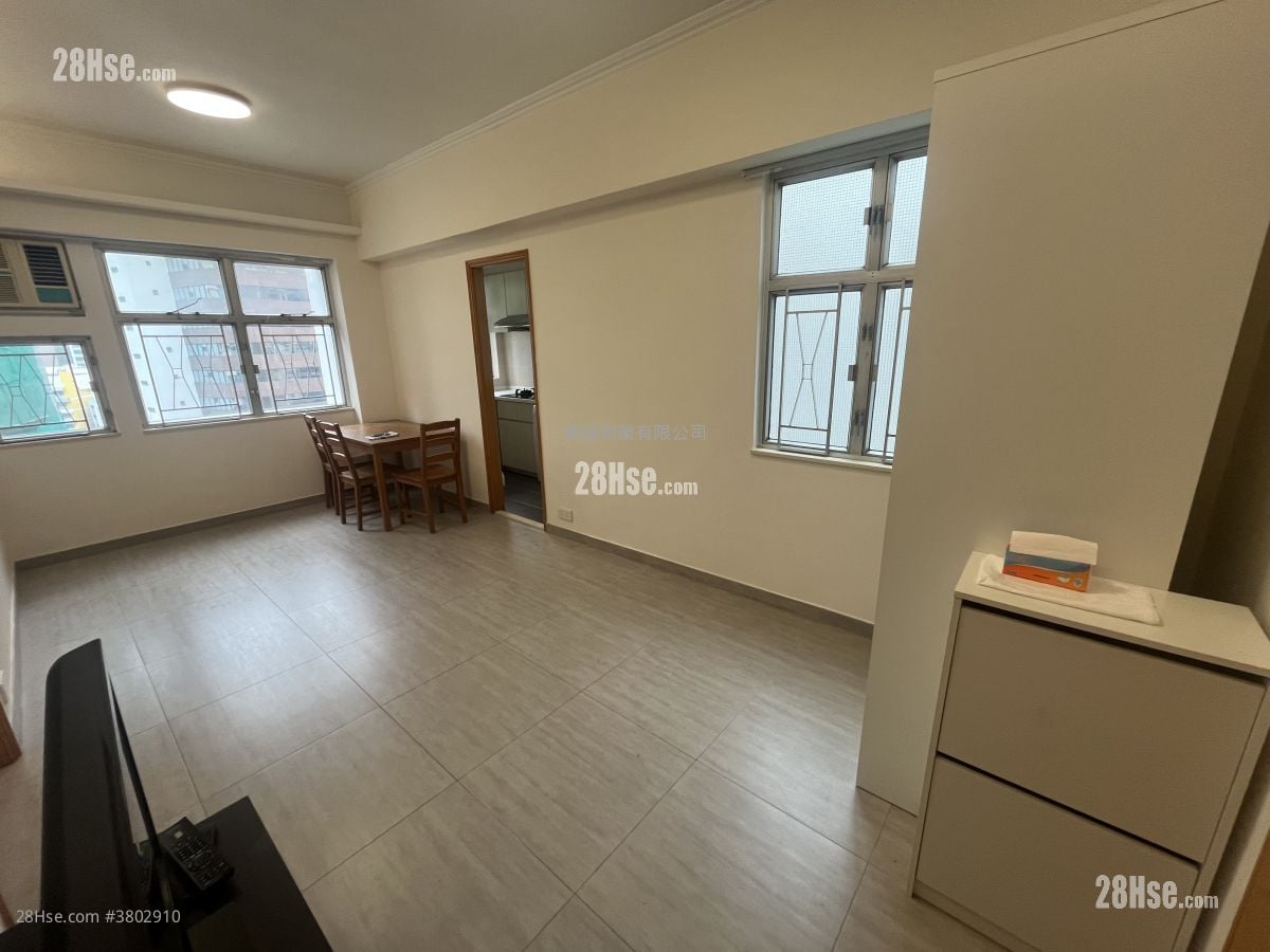 广生行大厦 租盘 2 房 , 1 浴室 490 平方尺