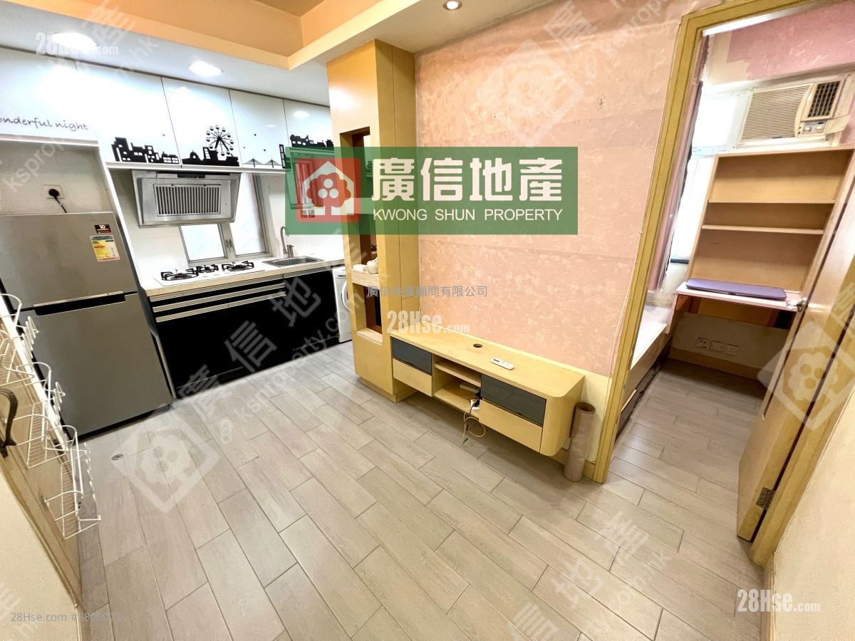 顺景大厦 租盘 1 房 , 1 浴室 216 平方尺