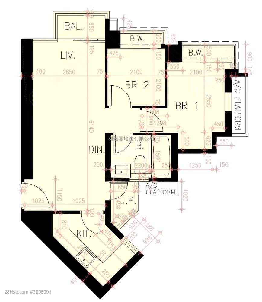 Grand YOHO 售盘 2 房 534 平方尺