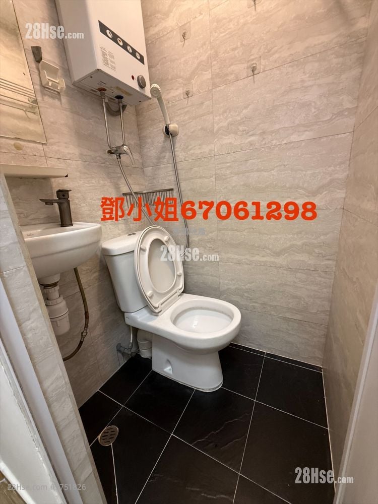 文华楼 租盘 开放式间隔 , 1 浴室 140 平方尺