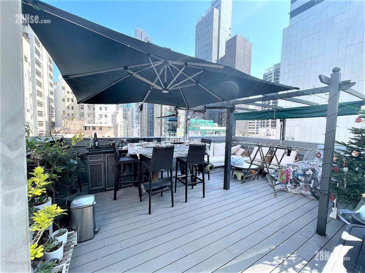 濂风大厦 租盘 3 房 , 2 浴室 646 平方尺