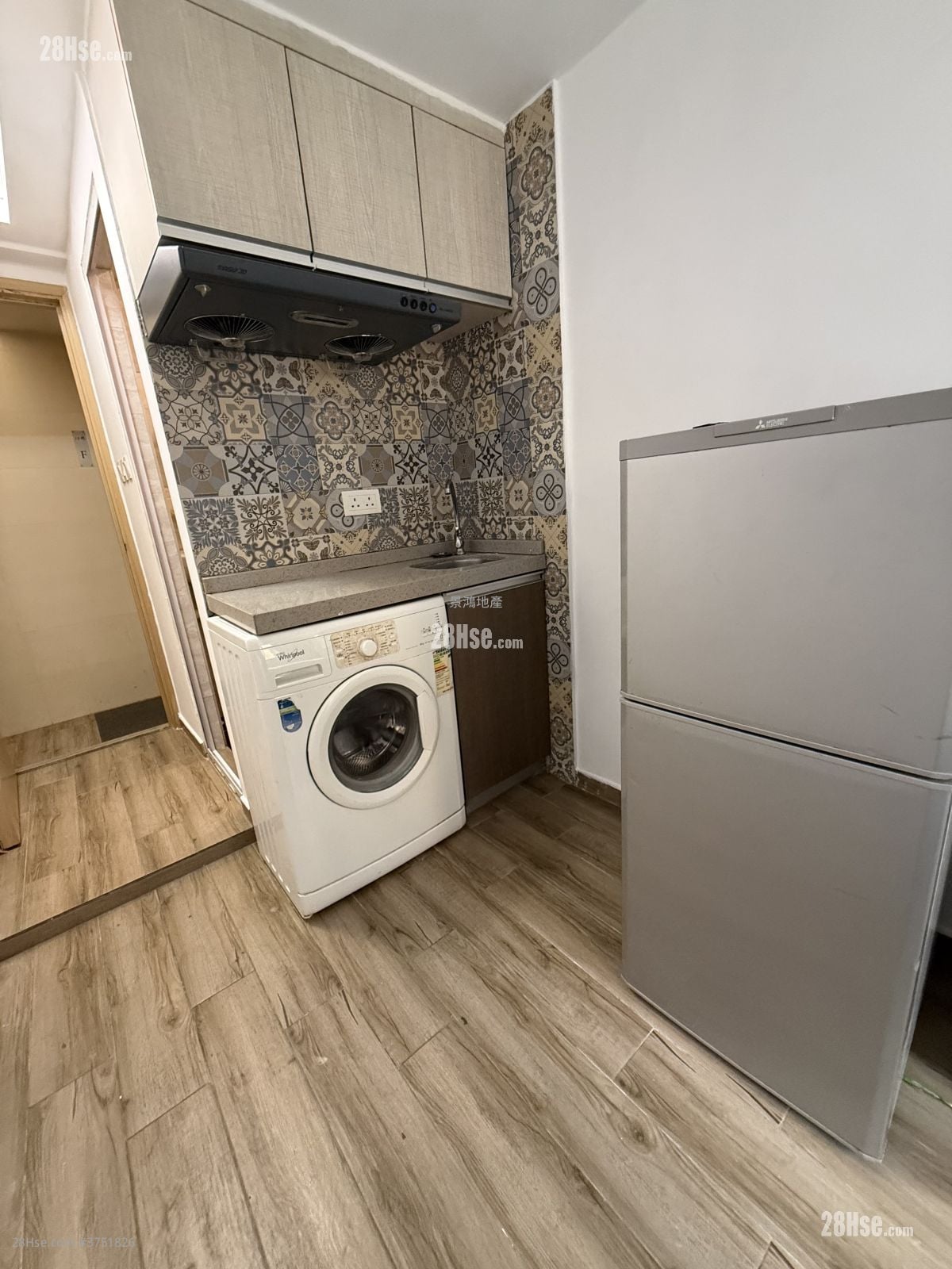 文华楼 租盘 开放式间隔 , 1 浴室 140 平方尺