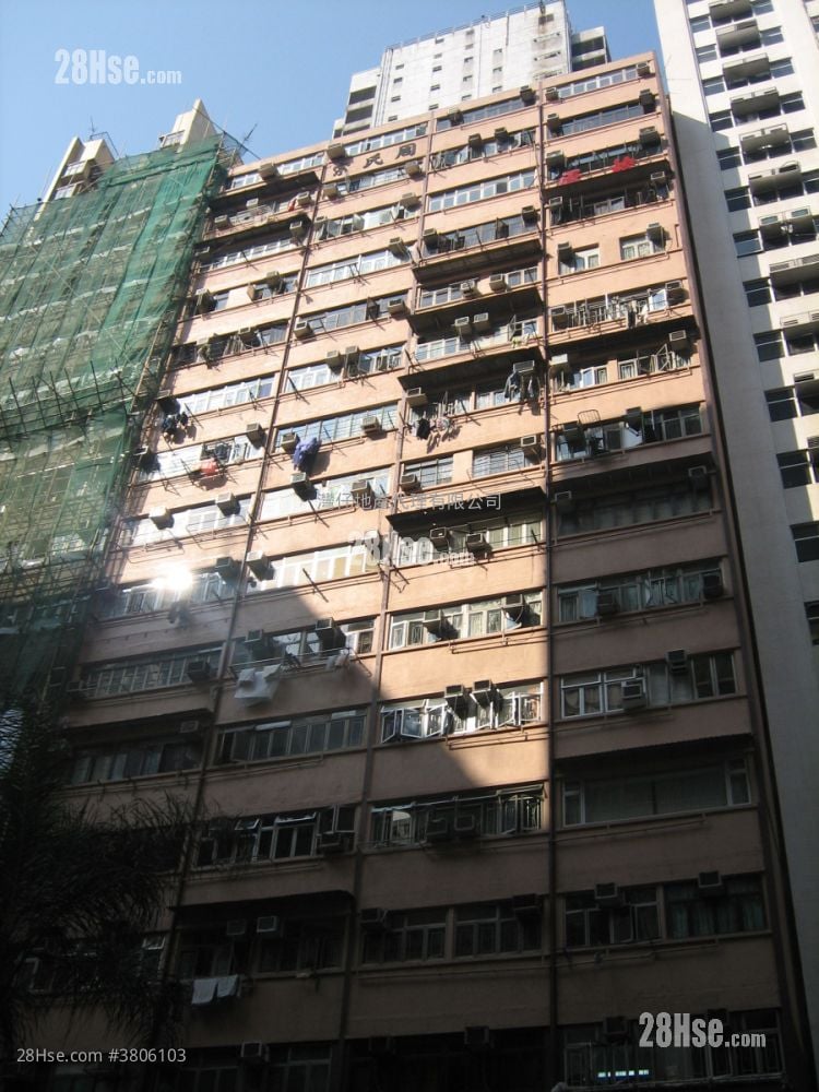 濂风大厦 租盘 3 房 , 2 浴室 646 平方尺