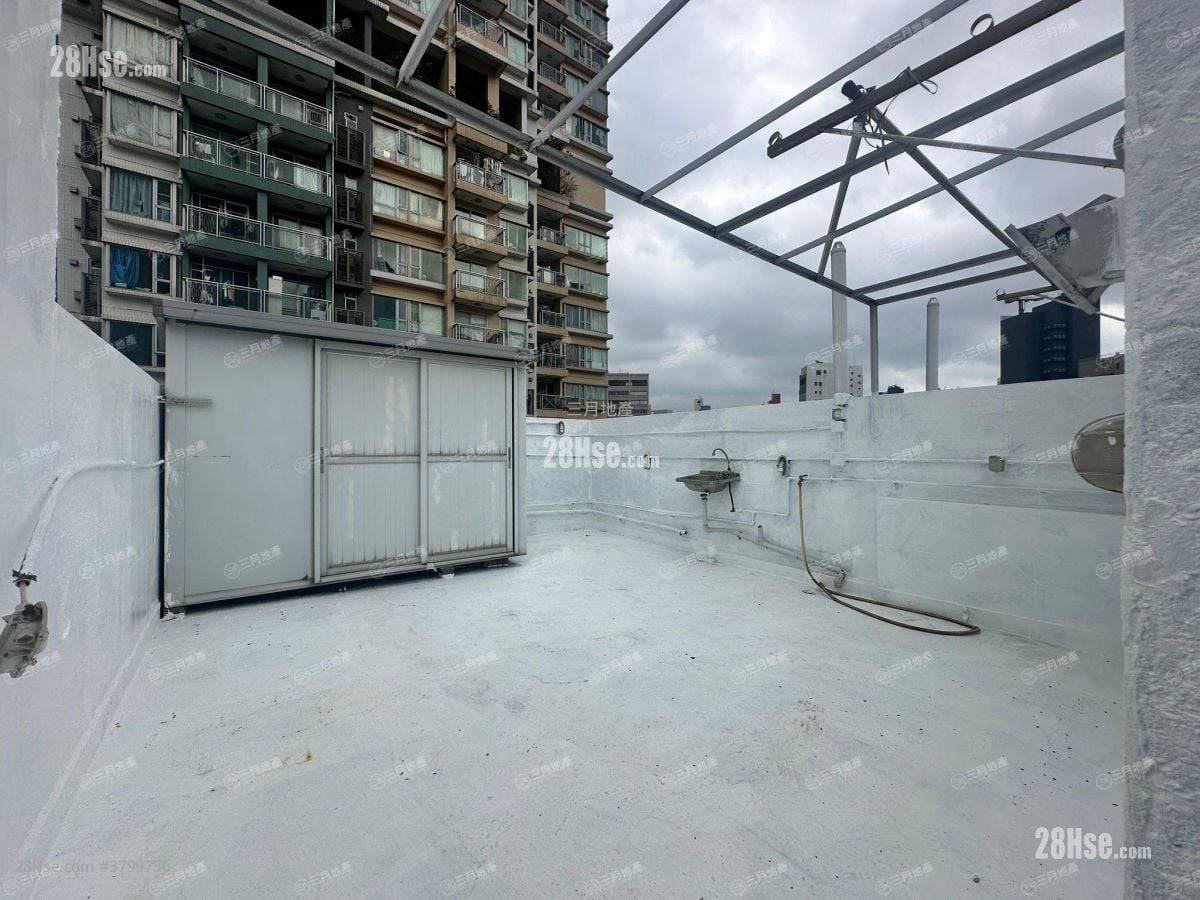 天台: 丽华大厦 售盘 2 房 , 1 浴室 270 平方尺