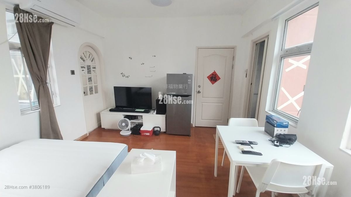 嘉福大厦 租盘 开放式间隔 , 1 浴室 246 平方尺