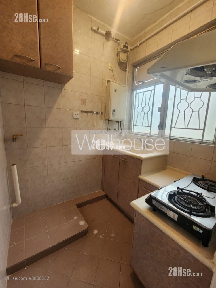 八号花园 租盘 2 房 , 1 浴室 355 平方尺