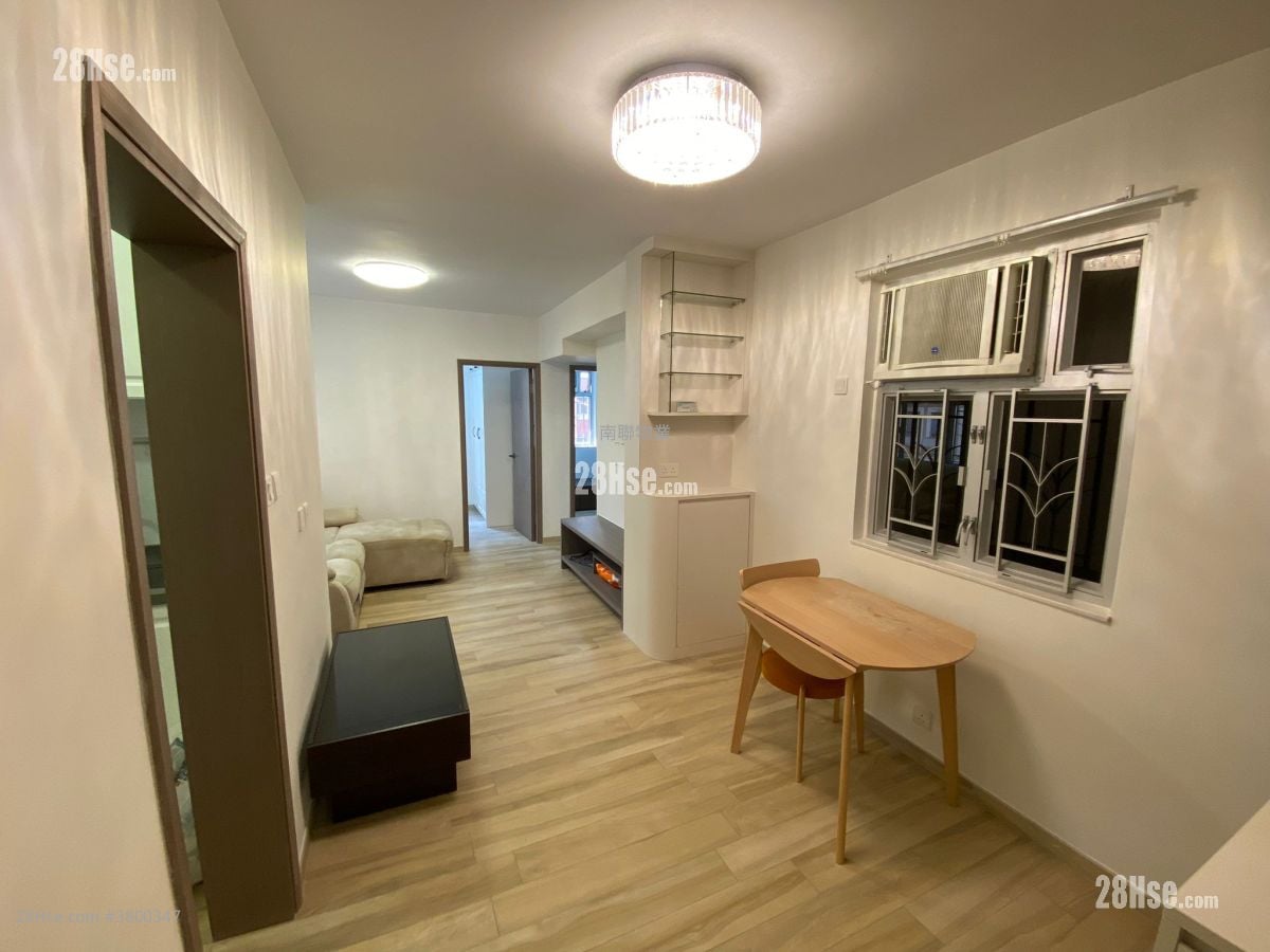 健威花园 租盘 2 房 , 1 浴室 446 平方尺