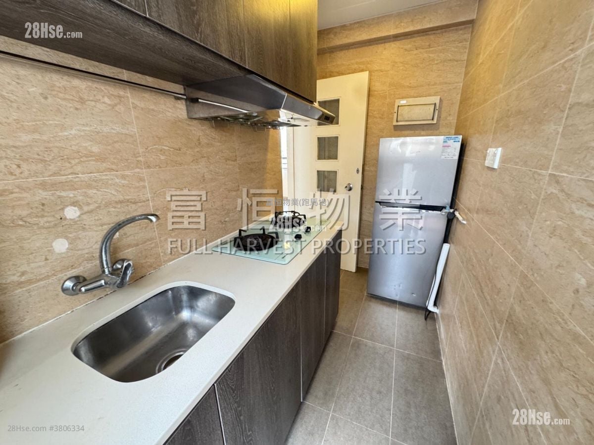 怡发大厦 租盘 2 房 , 1 浴室 426 平方尺