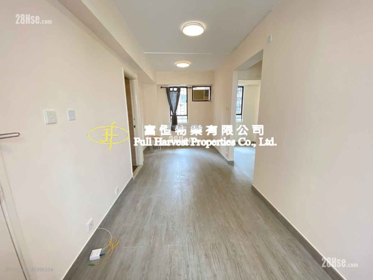 怡发大厦 租盘 2 房 , 1 浴室 426 平方尺