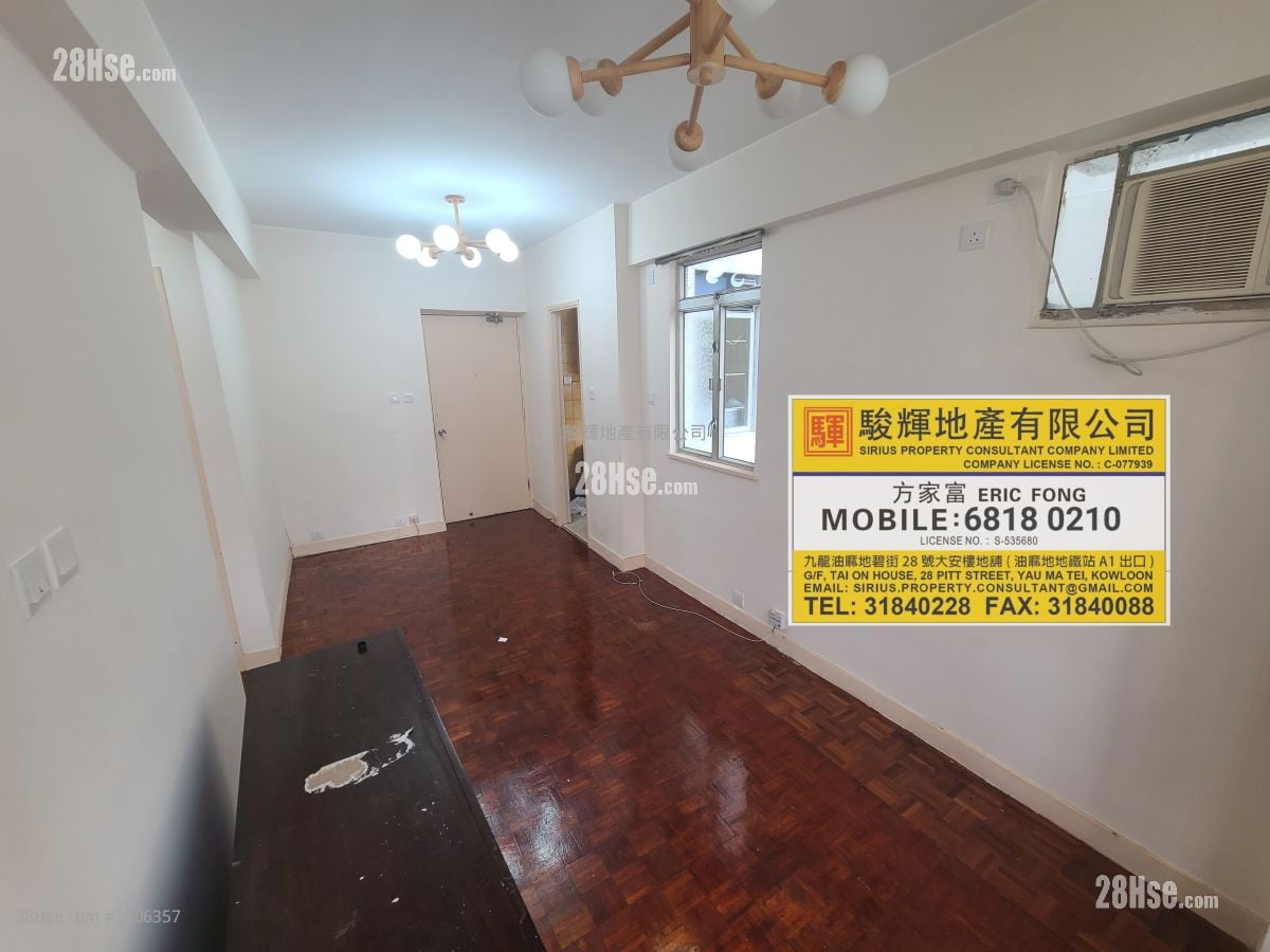 顺昌大厦 租盘 2 房 , 1 浴室 394 平方尺