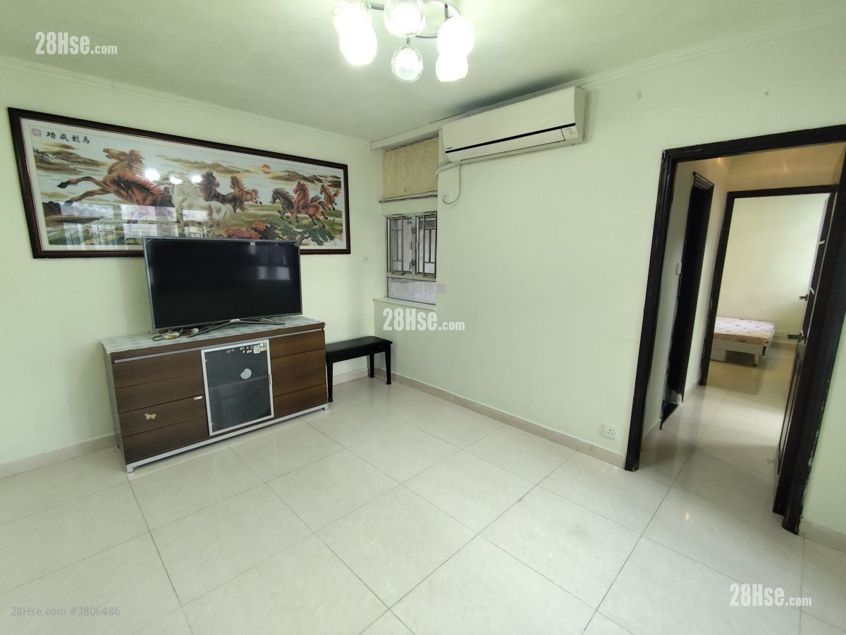 翠丽花园 租盘 2 房 , 1 浴室 590 平方尺