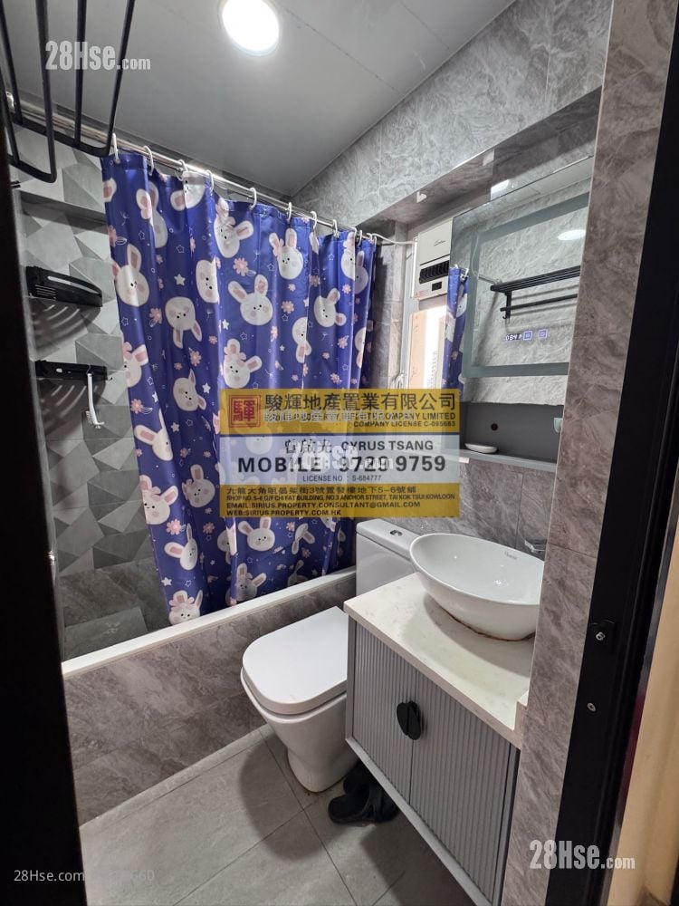 恒威阁 租盘 2 房 , 1 浴室 299 平方尺