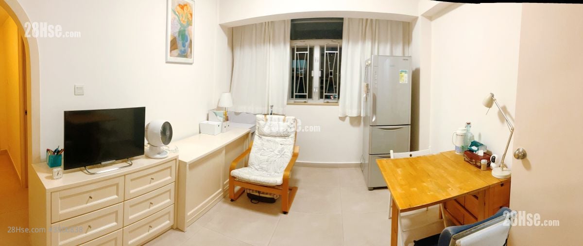 living room: Shared Living/Dining Room