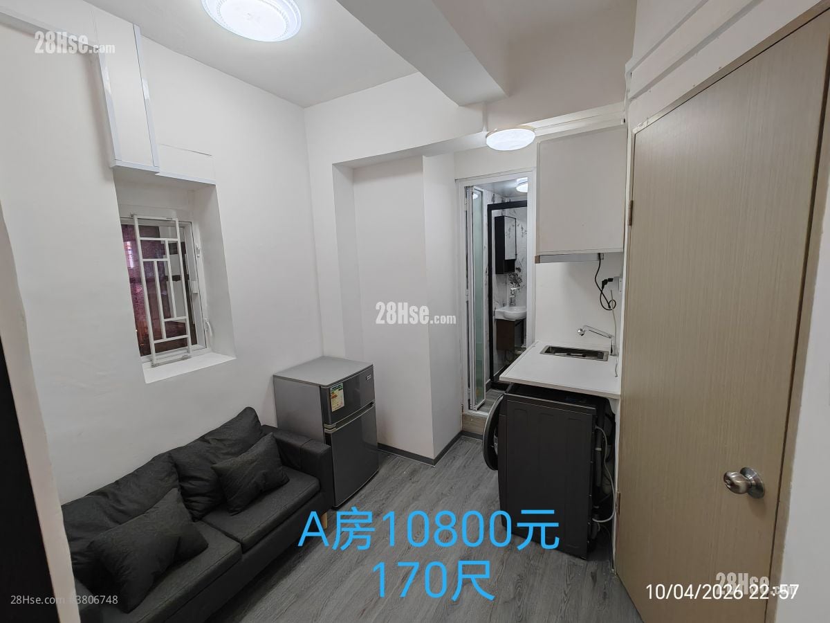 波斯富大厦 租盘 开放式间隔 , 1 浴室 170 平方尺