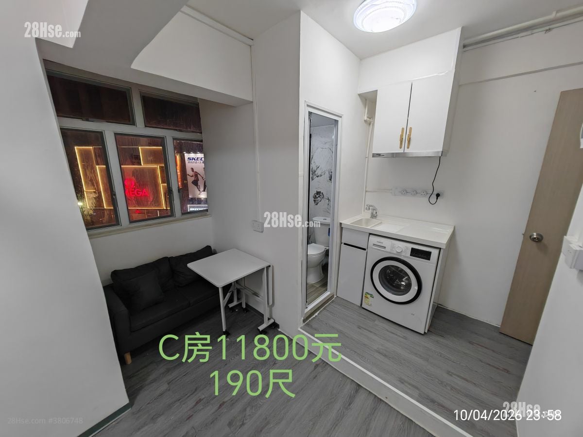 波斯富大厦 租盘 开放式间隔 , 1 浴室 170 平方尺