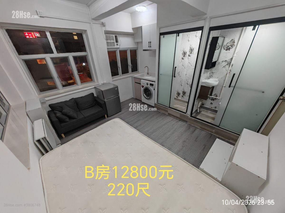 波斯富大厦 租盘 开放式间隔 , 1 浴室 170 平方尺